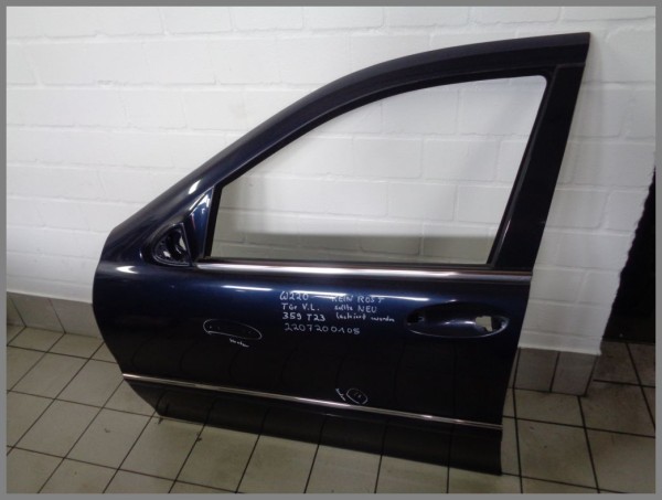 Mercedes MB W220 S-Class Door Front Left 359 tanzanite blue 2207200105 T23 Orig.