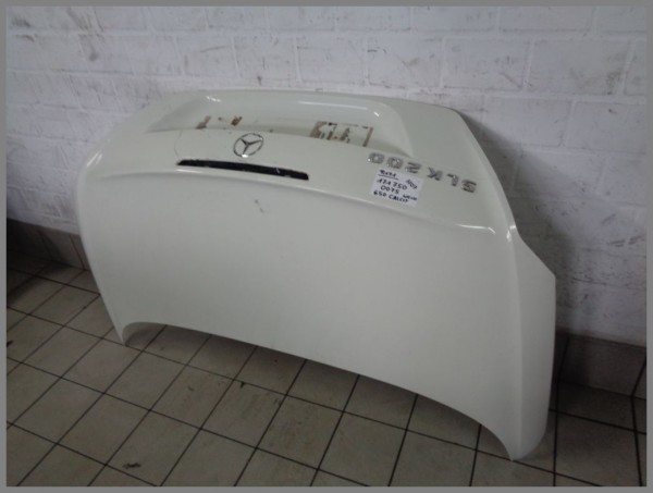 Mercedes Benz R171 SLK Cabriolet tailgate flap 650 Calcite White 1717500075 H07