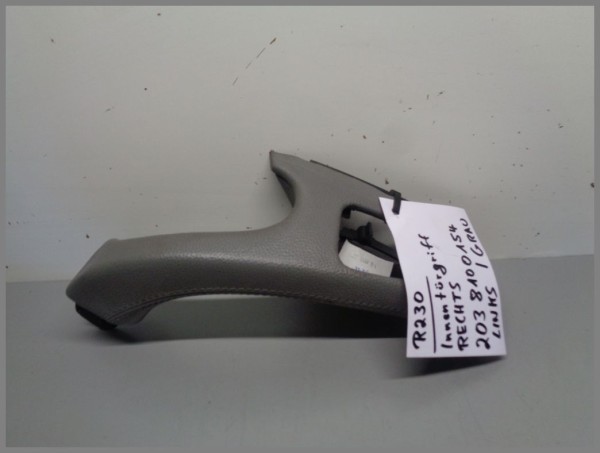 Mercedes Benz R230 SL-Class door handle inside handle left 2308100154 GREY original