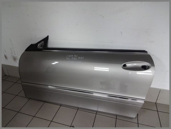 Mercedes Benz MB W209 CLK-Class front door LEFT 723 Cubanit Silver 2097200105 T31