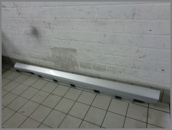 Mercedes W221 Side Skirt left 775 Iridium Silver 2216900140 Original short