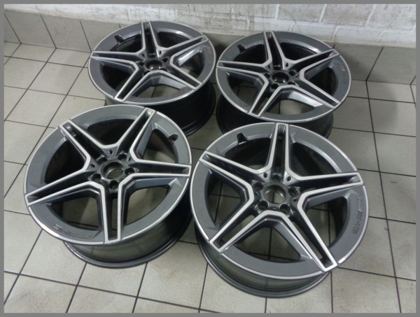 Mercedes Benz W223 S-Klasse AMG Alufelgen 8,5 x 19 ET31,5 2234011300 Original