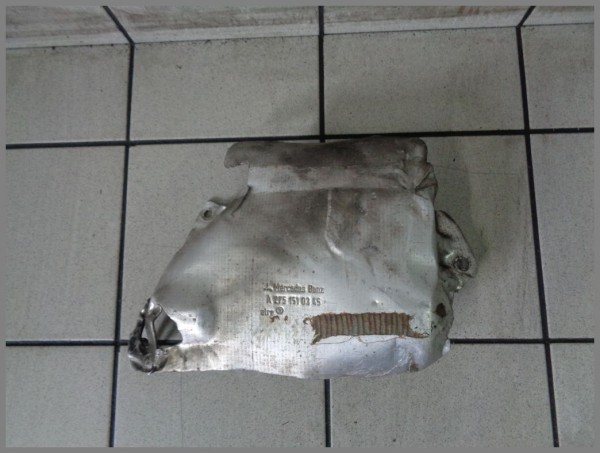Mercedes Benz W220 S65 AMG W215 CL65 V12 BiTurbo Hitzeschutzblech 2751510345 Original