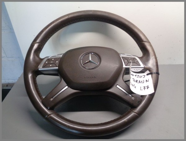 Mercedes W246 W204 Leder Lenkrad 2464601503 8P18 Braun L77 Original Lederlenkrad