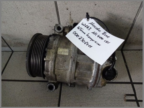 Mercedes Benz W163 ML Klimakompressor 447220-8261 Kompressor 0002306411 Original