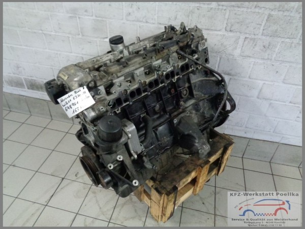 Mercedes Benz W211 W220 320CDI Motor OM648961 163tkm 648961 Diesel OM648