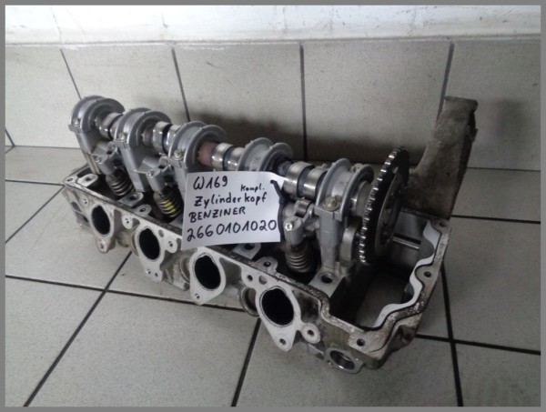 Mercedes Benz W169 W245 cylinder head 2660101020 head original