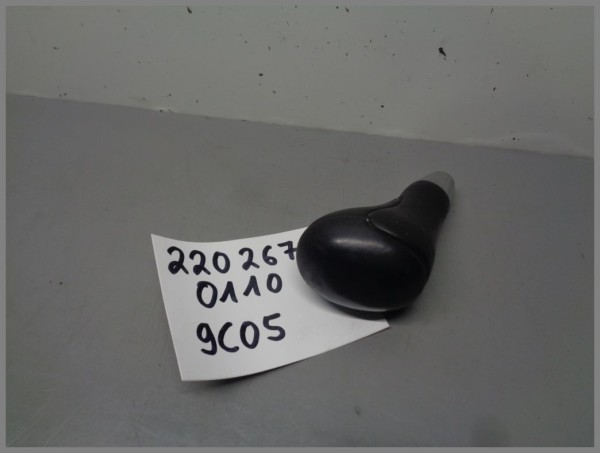 Mercedes W215 W220 Schalthebel Griff 2202670110 9C05 Schwarz Original