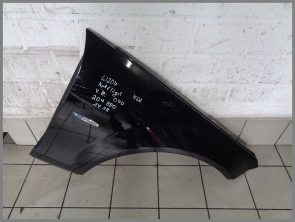 Mercedes Benz W204 Kotflügel Rechts 040 Schwarz 2048801418 K02 Original