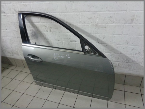 Mercedes Benz W212 Tür Vorne Rechts 792 Palladiumsilber 2127200205 Original