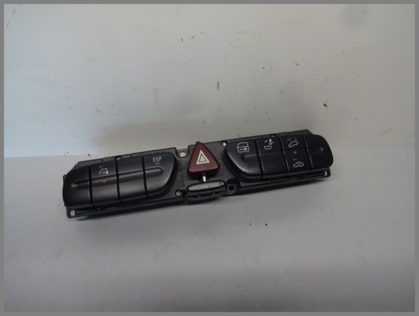 Mercedes Benz MB W203 C-Class switch hazard warning flasher switch strip 2038217379