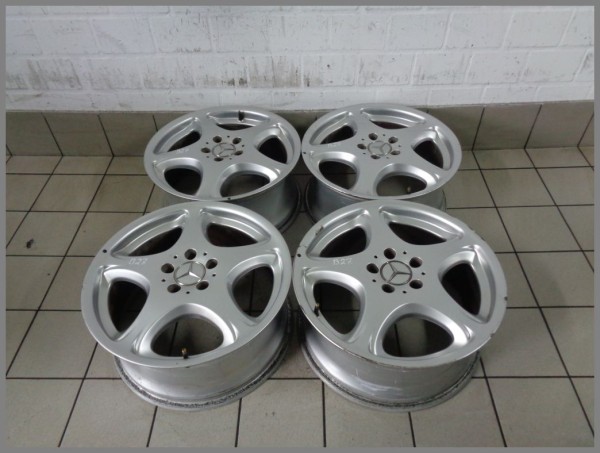 Mercedes Benz W220 W215 Alloy Wheels 8x18 ET44 Rims 2204010302 B27 Original
