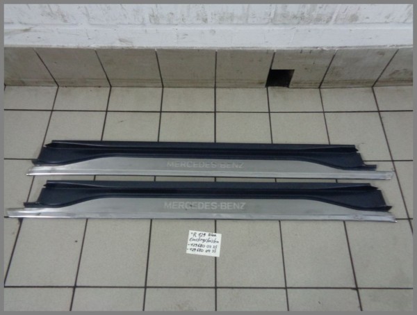 Mercedes R129 SL door sills blue left right SET 1296800435 1296800335