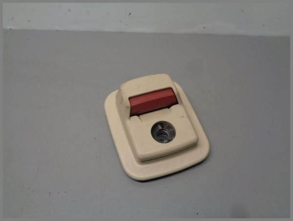 Mercedes R230 Verschluss Querträger A2308600096 Fondfussraum Gepäcksicherung BEIGE