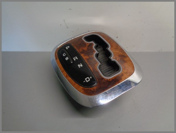 Mercedes Benz MB W220 W215 wood trim shift knob shift gate 2152601396