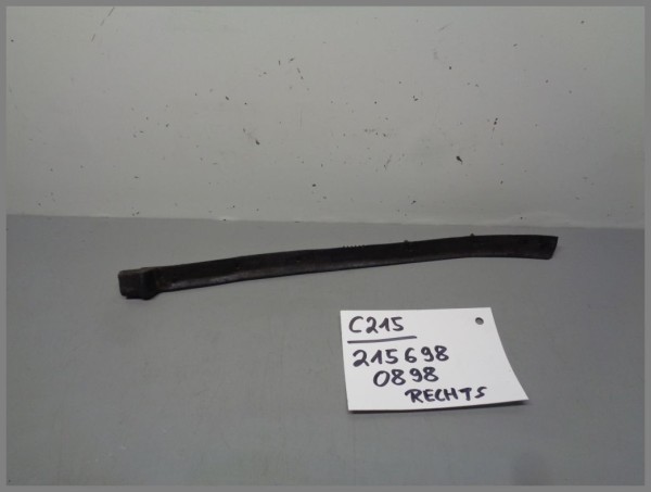 Mercedes W215 Side Skirt Trim Seal Front Right 2156980898 Original