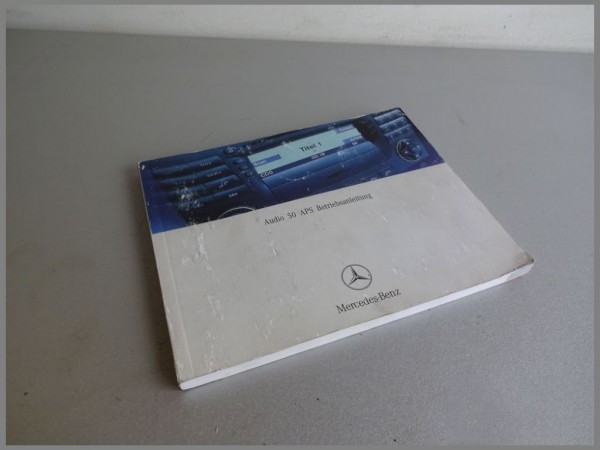 Mercedes Benz W211 APS50 APS 50 Operating Instructions 2115846382
