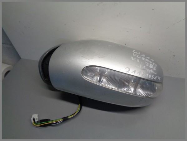 Mercedes W211 folding outside mirror left 775 iridium silver 2118105176 S211