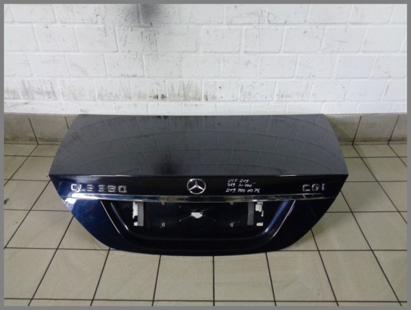Mercedes Benz W219 CLS tailgate black flap Trunk 359 Tansanitblue 2197500075 K100