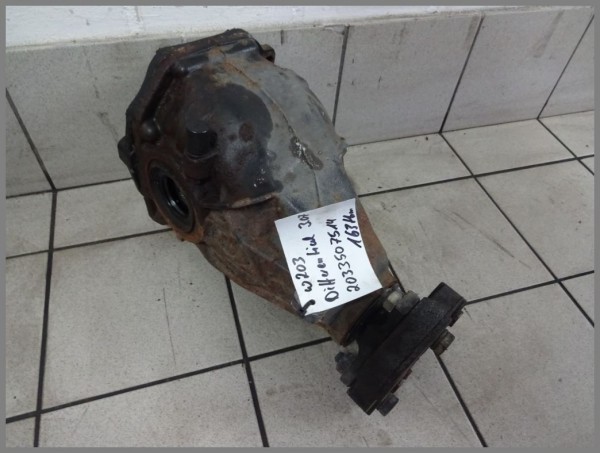 Mercedes Benz W203 Differential 163tkm 3.07 Hinterachsgetriebe 2033507514