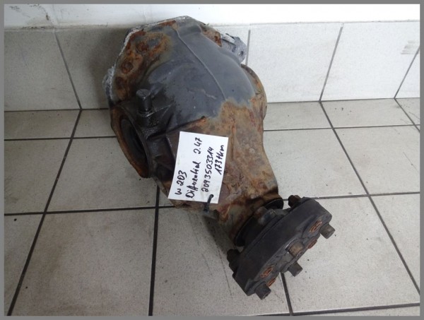 Mercedes Benz W203 W209 Differential 173tkm 2.47 Hinterachsgetriebe 2093503314