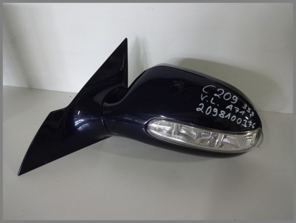 Mercedes Benz W209 Außenspiegel Aussenspiegel Links 359 Tansanitblau 2098100376