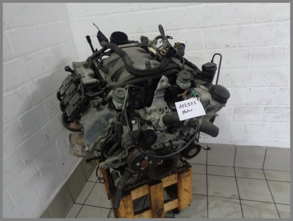 Mercedes Benz V6 M112 350 RHD Motor Motorblock 112973 162tkm R230 W220
