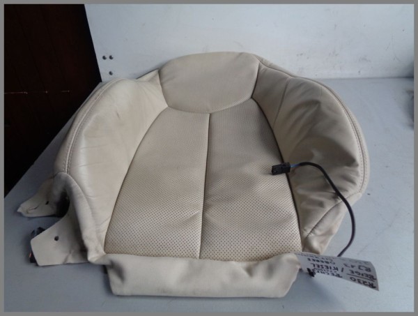 Mercedes R230 SL Sitzlehne Beifahrersitz 2309101047 8J13 Beige Kiesel Original