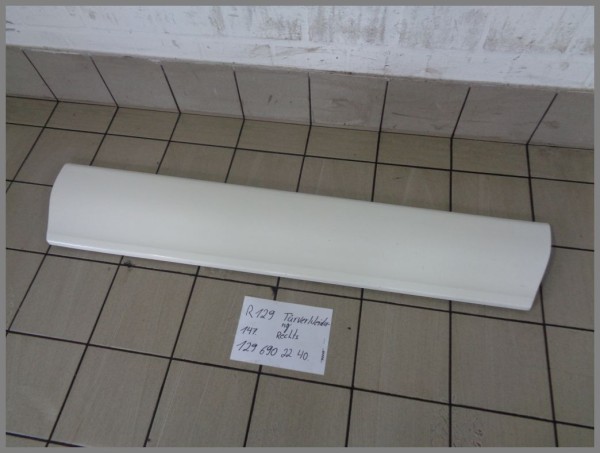Mercedes Benz R129 SL paneling panel right 147 Weiss 1296902240 passenger door