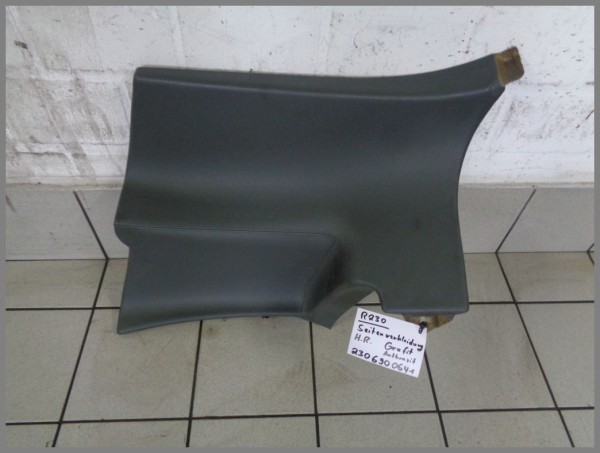 Mercedes Benz R230 SL Seitenverkleidung Hinten Rechts 2306900641 Grafit Anthrazit