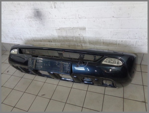 Mercedes W163 ML MOPF Stoßstange Vorne 189 Smaragdschwarz 1638804870 Original S11