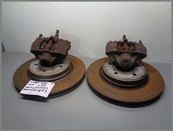 Mercedes CLK 430 V8 Bremsanlage 300mm 0014203783 0014203883 Bremssattel hinten