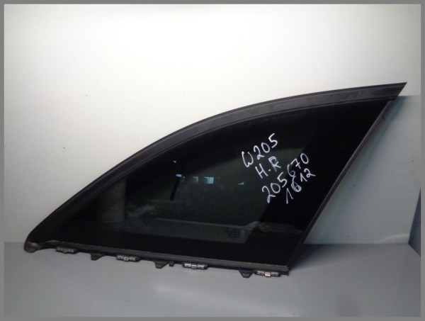 Mercedes W205 S205 Kombi Seitenscheibe Scheibe Hinten RECHTS 2056701612 Original