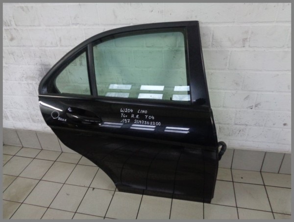 Mercedes Benz W204 Rear Right Door 197 Black 2047302200 T04