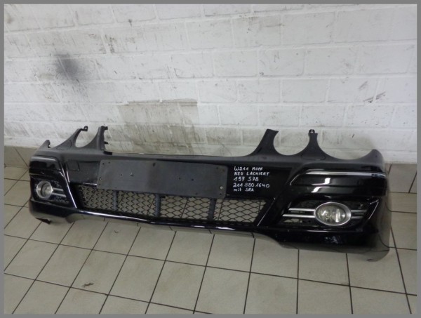 Mercedes W211 Bumper FRONT 197 Black 2118801640 SFR Original S78 BJ.07