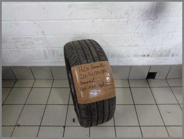 1x Hilo 225 45 R17 94W Green Plus DOT1521 5,5mm Summertire