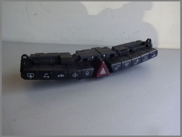 Mercedes Benz W220 Switch Panel Switch Block 2208218258 Original BJ.2005