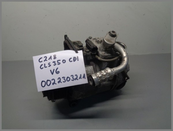 Mercedes Benz W218 OM642 Air Conditioning Compressor 0022303211 Original