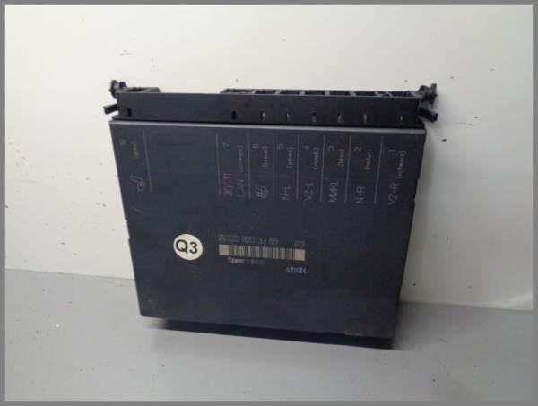 Mercedes Benz W220 Seat ECU 2208203385 Temic 1866