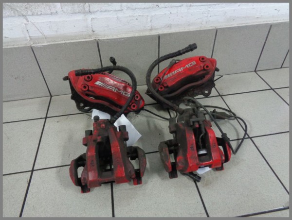 Mercedes W215 Bremssättel SET ROT 0024202483 0024202383 0024206883 0024206783