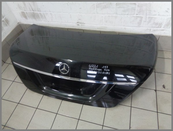 Mercedes Benz W221 S-Klasse Heckklappe 197 Schwarz 2217500275 H04 Heckdeckel