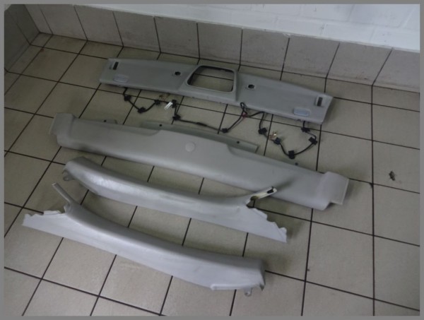 Mercedes W209 cover roof frame lining inside SET GRAY 2096905425 2096905025