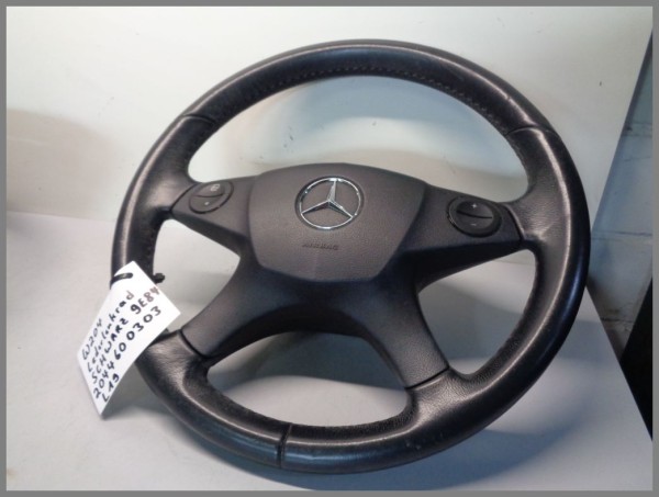 Mercedes Benz W204 C-Klasse Lenkrad Lederlenkrad 2044600303 9E84 L19 Original