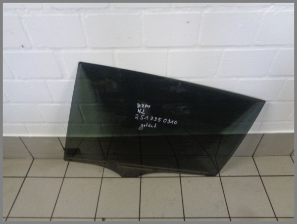 Mercedes W251 Tür Scheibe Hinten Links 2517350910 Schwarz getönt