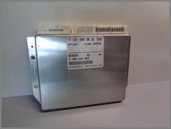 Mercedes Benz MB W202 W210 E-Class Control Unit ESP BAS 0275455832 BOSCH 0265109455