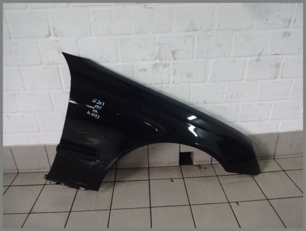 Mercedes Benz W203 Kotflügel RIGHT SIDE 197 BLACK 2038800218 K3333 ORIGINAL