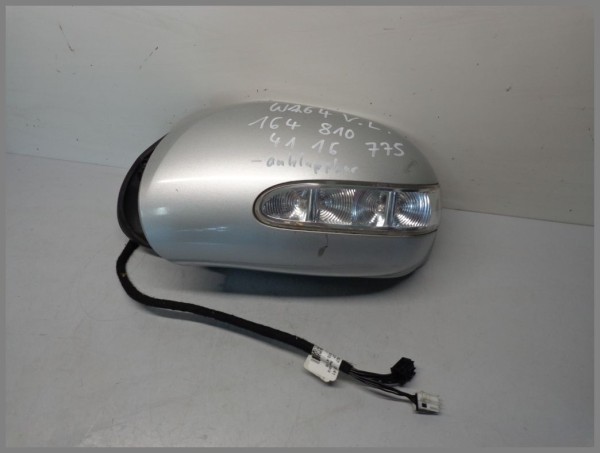 Mercedes W164 Außenspiegel LINKS 775 Iridiumsilber 1648104116 anklappbar Original