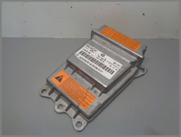 Mercedes W221 Airbagsteuergerät Steuergerät Airbag 2218704787 Bosch 0285001995