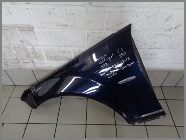 Mercedes Benz W204 Fender Left 890 Cavansite Blue 2048801318 K43 Original