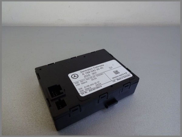 Mercedes Benz W169 W245 Control Unit Central Gateway ZGW ZGS 1695403945 Orig.